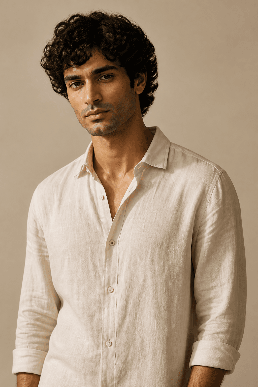 The Classic Shirt — Ivory